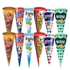 달달곰 베스트 콘 아이스크림 세트, 1박스, 160ml