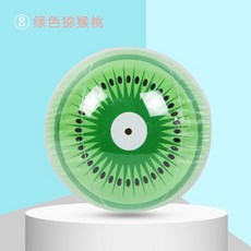 2023新款兒童海邊戲水玩具沙灘球-成人男女休閒娛樂遊樂場水上裝備, 獼猴桃沙灘球, 1個