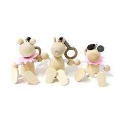 스프링 원목 인형, 1개, 1개