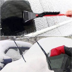 만능성에멀티제거기/성에방지커버/털장갑스크래퍼, 1개, 02)털장갑스크래퍼 레드