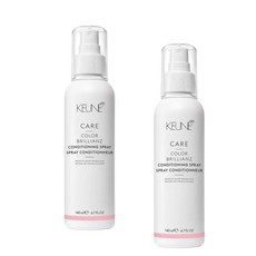 컨 케어 컬러 브릴리언즈 컨디셔너 염색모용 헤어스프레이 Keune Care Colour Brillianz Conditioner Spray, 2개, 140ml