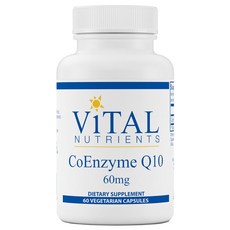 Vital Nutrients 輔酶Q10素食膠囊 60mg, 60顆, 1個