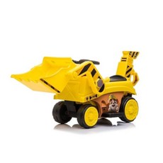 汪汪隊立大功 電動玩具車 小礫挖土機/毛毛消防車/阿奇警車, 1個, 小礫挖土機