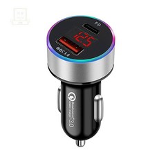 스토어-이유 차량용시거잭충전기 블랙 차량용 QC3.0 PD 시거잭 고속충전기