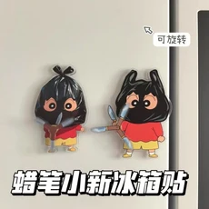 새해 선물 주토피아 회전 자석 냉장고 스티커 아크릴 장식 친구를 위한 완벽한 새해 선물, 01 Random-1pcs