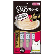 CIAO 啾嚕肉泥多口味貓咪零食 日本國產, 1套