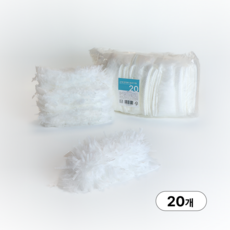 가득채움 더 풍성한 180 정전기 먼지털이 리필(코스트코 스위퍼 더스터 생활공식 호환), 20개, 화이트