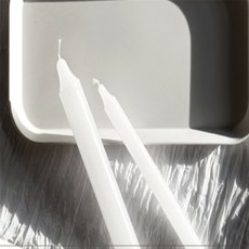 채움샵 민속양초 갑초 촛불집회, 무향, 100ml, 2개