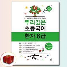 뿌리깊은 초등국어 한자 6급 6단계, 초등학교, 한자/한문