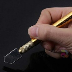 유리 커터기 글라스커터 거울칼 타일컷팅 유리커터 타일자르기, 1개, 단일상품1