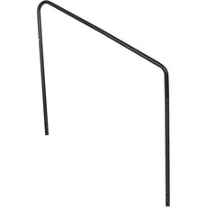 3 RV 계단 온수 욕조 손잡이 포함 여행용 트레일러용 휴대용 사다리 캠퍼 포치 애완동물 미끄럼 방지 테이프가 부착된 야외, single handrail for 4 Step RV