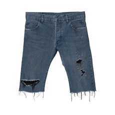 발망 중고 디스트레스드 디테일 데님 쇼츠