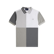 프레드페리 X 빔스 패널 코튼 폴로 셔츠