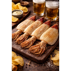 (마른총각) AAA등급 반건조 한치 건한치 (사이즈 선택) 건어물 마른안주, 1세트, 500g 15미