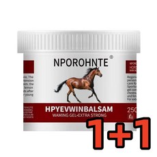 1+1 마유크림 대용량 스포츠 바디 마사지 오일, 2개, 250ml