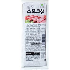 불고기햄 삼호 냉장 1K 술안주/전문점용/불고기햄/전문업소용/업소용, 1개, 1kg