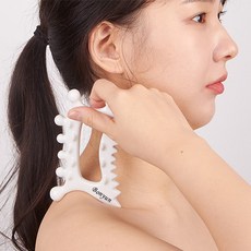 본연 세라믹 도자기 하나로 괄사 림프 순환 마사지기, 1개, 단품