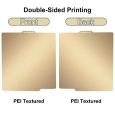 Bamblab 빌드 플레이트 용수철 스틸 시트 부드러운 Pei H1H A1 X1C P1S 3D 프린터 밤부 랩 257x25 7mm, 02 PEI PEI(textured), 01 빠른