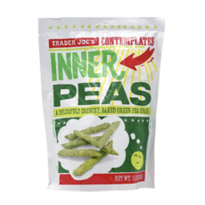 Trader Joe's 트레이더 조 이너 피스 완두콩 스낵 93 g, 2개, 93g