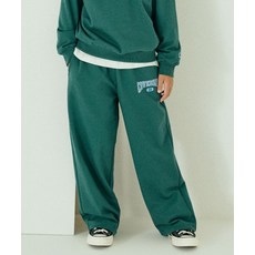 COVERNAT 키즈 브릿지 와이드 저지팬츠 그린 CK2503JP36GN