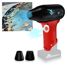 Jet Fan 미니 송풍기 130000 RPM 무선 에어 더스터 밀워키 12V 배터리 사용 가능 자동차 먼지 청소 야외 BBQ 잎 소파의 반려동물 털 청소를 위한 3가지, Jet Fan 미니 송풍기, 130000 RPM 무선