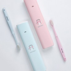 UV-C 폴라곰 휴대용 무선 칫솔살균기 청룡에디션 여행 학교 유치원 사무실, UTC-29A / 핑크, 1개
