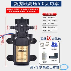 智能高壓雙泵(關槍停機) DC12V, 虎躍6.0高壓泵（4個固定點）