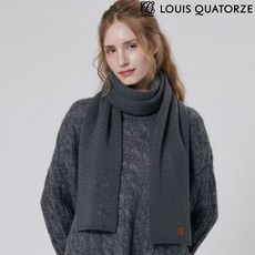 [백화점 정품] 25FW 루이까또즈 LOUIS QUATORZE 루이콩코드 캐시미어 머플러 1EKC003