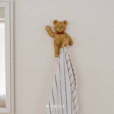 1超大號厚實吸水布條紋毛巾 廚房清潔布洗碗布擦手巾 簡約家居清潔布 - 萬安/, 1個, 白色