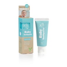 KU KU PLUS 酵素幼兒牙膏 鳳梨木瓜酵素, 50g, 1個