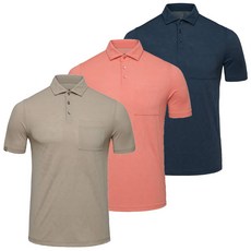 블랙야크 남성 오블리주 카라 반팔티 시원한 패턴 스트레치 포켓티 1BYKTMU011