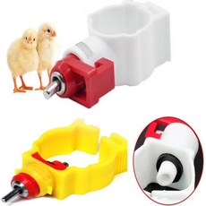 닙플 조류 급수닙플 니플 모이통 닭 병아리 물통 급수기, 노란닙플15A용, 1개