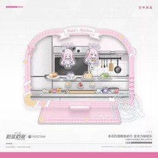 블루 아카이브 공식 굿즈 완성되지 않은 케이크 롤의 여정 흔들흔들 아크릴 디오라마, 1개