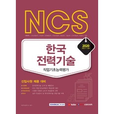 SEOWONGAK NCS 韓國電力技術 職業基礎能力評估(2020下半年)：新進員工招聘準備