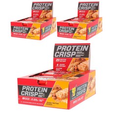 Bsn 畢斯恩 蛋白酥脆棒 12條入, 香脆花生醬, 3個