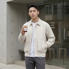 스타일닥터 시즌오프 마감특가 남성 미니멀 카라 블루종 캐주얼 데일리 자켓