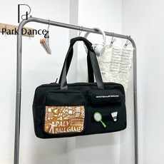 羽球袋 羽球包 球拍袋 網球袋 羽球拍袋 羽球背包 3支裝 大容量 防潑水 多功能手提式健身包, 黑色標準版, 1個