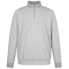 팬텀골프 양말증정 겨울 남성 아가일 포인트 방풍 안감 반집업 캐주얼 기본핏 긴팔티셔츠 / 211D4TH201 일산뉴코아