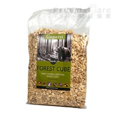 愛鼠協會［天然山毛櫸］Gopetzi小米媞-森林立方-大立方/小立方 墊材 倉鼠墊材 小寵墊材 木質墊材, 1個
