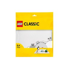 레고 클래식 11026 조립판, 흰색, 1개