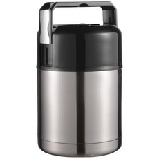 대용량 보온 보냉 통 피크닉 대형 국 죽 도시락 보온병 푸드자 일체형 스텐 육수 물통 입구넓은 유아 이유식 죽통 국통 휴대용 용기, 실버, 1개, 800ml