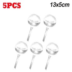 유리 새 자동 꽃 급수 장치 여행용 드리퍼, 7. 5PCS Round ball, 1개