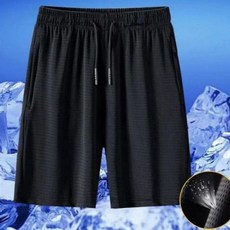 러닝반 여름 트레이닝 메쉬 스판 팬츠 아이스 반바지 남자 남성 쿨 짐웨어반 운동복반