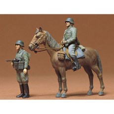타미야 프라모델밀리터리 [35053] 1/35 Wehrmacht Mounted Infantry Set, 1개