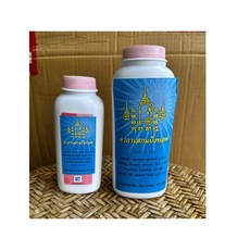 shily shily 龍波本廟聯名心神爽身粉草本膏 大瓶裝, 1個, 爽身粉大