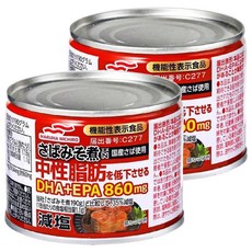 마루하니치로 저염 저중성지방 미소된장 고등어 통조림, 190g, 2개