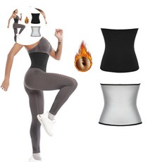 여자땀복세트 복부 운동 효과 우수한 스판력 여성 땀복 복대