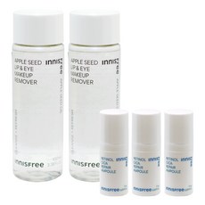 (2개)이니스프리 애플씨드 립앤아이 메이크업 리무버+(시카 앰플7mlx3개 증정), 1개, 100ml