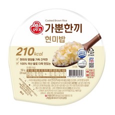 오뚜기 가뿐한끼 현미밥 150g 30개입, 9개