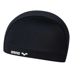 아레나 공용 천수모 스판수모 A2AC1AS01 수영모, 1개, 블랙 (BLK)